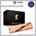 Gigabyte AORUS GP-ASM2NE6100TTTD 1TB NVMe Gen4 SSD