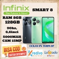 Infinix Smart 8 Smartphone - Ponsel Canggih dengan Baterai Tahan Lama
