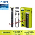 Philips OneBlade QP1424|10 Pencukur Hybrid Elektrik Saeco