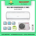 Sharp AHA12WCD 1.5HP Non-Inverter Air Conditioner - Pemacu Udara Dinding untuk Penggunaan Rumah