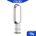 OSUKI P970 Tower Stand Bladeless Fan - Silver (500mm x 170mm x 250mm)