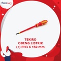 Tekiro Obeng Listrik Plus PH1 x 80 mm - Insulation Screwdriver