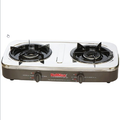 Bếp gas đôi Namilux NA-590SM - Mặt inox trắng, 2 bếp hợp kim, an toàn với nhiều tính năng bảo vệ