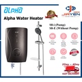 Pemanas Air Segera Alpha S8-i - Mocha 240V/50Hz, Pemompaan DC Sunyi dengan Perlindungan ELCB