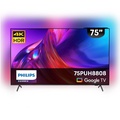 Philips 75PUH8808 75吋4K UHD 智慧型顯示器 - HDR10+、Dolby Vision 支援，120Hz 高刷新率