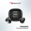 Nakamichi TW022ENC True Wireless Earbuds Bluetooth 5.3 TWS Gaming HD