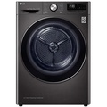 Máy sấy bơm nhiệt LG DVHP09B 9 kg - Cửa ngang, Đen xám/Đen