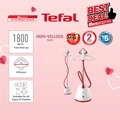 Tefal IT2440M0 Pro Style One Garment Steamer - 1.3L Kapasiti Tangki Air, Putih/Merah