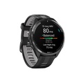 Garmin Forerunner 965 - Jam Tangan GPS Pintar untuk Olahraga dan Aktiviti Harian (Carbon Gray DLC Titanium, Black Band)