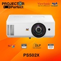 วิวโซนิค PS502X โปรเจคเตอร์สั้น 4,000 ANSI Lumens XGA สีขาว สำหรับการศึกษาและธุรกิจ