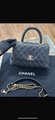 Chanel Small Coco Handle 手袋 女裝 經典菱格紋 皮革手挽袋