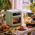 Nồi Chiên Không Dầu Bear QZG-A15V1 10L - Xanh Vintage, Công Nghệ Rapid Air