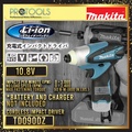 Makita TD090DWE 10.8V Cordless Impact Driver - Alat Pengepala Baut Tanpa Wayar