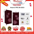 Polytron PRB 186R Kulkas 1 Pintu 180L Metallic