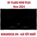 Bếp từ KAFF KF-FL68II NEW PLUS - Bếp từ đôi 730x430mm, mặt kính Schott Ceran