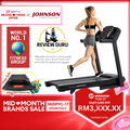 Horizon Fitness T101 - Jentera Lari Kardio dengan 10 Tahap Rintangan dan Paparan LED
