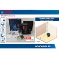 Bosch GPL 3 G Point Laser - Alat Pemeringkat Laser Profesional untuk Penggunaan Horizontal, Vertikal & Cross-line