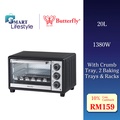 Butterfly BEO-5221 Ketuhar Elektrik 20L - Kapasiti Besar untuk Memasak dan Membakar