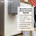 LG PuriCare Objet Collection Water Purifier WD518AN - Penapis Air Ultra Filtration (UF) dengan Pengawalan Suhu dan Sterilisasi UV LED