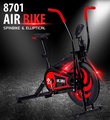 HTD Sport 8703 Sepeda Statis Orbitrack Platinum Bike - Alat Olahraga Fitness Air Bike