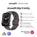 Amazfit Bip 5 - Jam Tangan Pintar dengan Layar TFT 1.91 Inci, Bluetooth Call & 120+ Mod Sukan (Soft Black, Cream White, Pastel Pink)