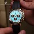 Pagani Design PD-1664 นาฬิกาข้อมือ สแตนเลสสตีล ซิลิโคน