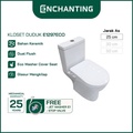 Toilet | Kloset Duduk Europe Enchanting E1297Eco - Bidet Modern
