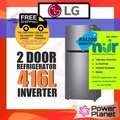 LG GN-C422SLCL Pintu Dua 416L – Penyejuk Inverter Linear Compressor
