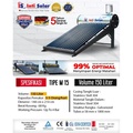 Inti Solar M15 Pemanas Air Tenaga Matahari
