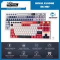 Royal Kludge RK M87 Keyboard TKL 85% Wireless TriMode LED Mechanical Keyboard Ocean Blue