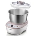Máy Trộn Ủ Bột Bear HMJ-A50B1 5L, Công Suất 200W, Màu Hồng Phấn & Bạc