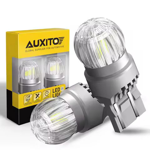 AUXITO T20/7443 Bóng Đèn LED 10x10cm, 6000K Trắng, IP68 Chống Nước, Tuổi Thọ 50.000 Giờ