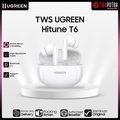 UGREEN HiTune T6 ANC TWS Earbuds - Headphone Nirkabel dengan Teknologi Hybrid ANC