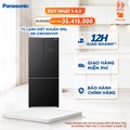 Tủ lạnh Panasonic NR-CW530HVK9 495L, 3 cửa, màu đen, ngăn đá dưới, PRIME+ Edition