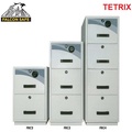 Falcon FRC2 Fire Resistant Cabinet - Lemari Pemadam Kebakaran 2 Laci dengan Kunci dan Kombinasi