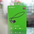 ROBOT Openrun 1 TWS Wireless Earphone - Putih/Hitam, Bluetooth 5.4, Baterai 16 Jam