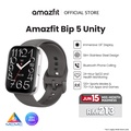 Amazfit Bip 5 Smart Watch - 1.91" TFT Layar Sentuh, 300mAh Bateri, Soft Black/Cream White/Pastel Pink