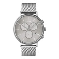 Jam Tangan Pria Timex Fairfield TW2R97900 Supernova Chronograph Silver Dial Stainless Steel Strap