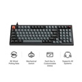 Keychron V5 Keyboard Mekanis Kustom 96% Frosted Black