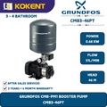 Pam Air Sentrifugal Grundfos CMB3-46PT 0.75 kW, 230V, 1 Inci, Keluli Tahan Karat