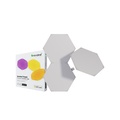 Nanoleaf Shapes แผงไฟ LED แบบแยกส่วน ติดผนัง 5 แผ่น สีขาวดำ
