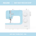 Máy may gia đình Riccar K25P - 11 mũi khâu, đèn LED, suốt chỉ tự động