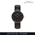 DW Classic Black Sheffield 40MM Rose Gold - Jam Tangan Quartz Elegan