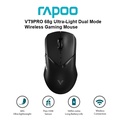 Rapoo VT9 Pro Gaming Mouse - 4K Dual Mode, 26000DPI