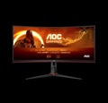 AOC CU34G2XP 34吋 21:9 WQHD 180Hz VA曲面電競顯示器