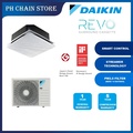 Daikin FCFV50A Ceiling Cassette 2HP R32 Non Inverter AC dengan Kawalan Pintar WiFi