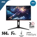 AOC C24G1 Monitor 23.6" Curved VA 144Hz 1ms FreeSync Gaming