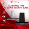 Máy hút mùi KAFF KF-991 - Gắn tường, 900mm, Inox sáng đẹp