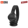 JBL Live 460NC Headphone On-Ear Nirkabel Hitam, Putih, Biru
