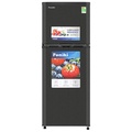 Tủ lạnh Funiki HR T6209TDG 2 cánh, dung lượng 209 lít, màu thép không gỉ